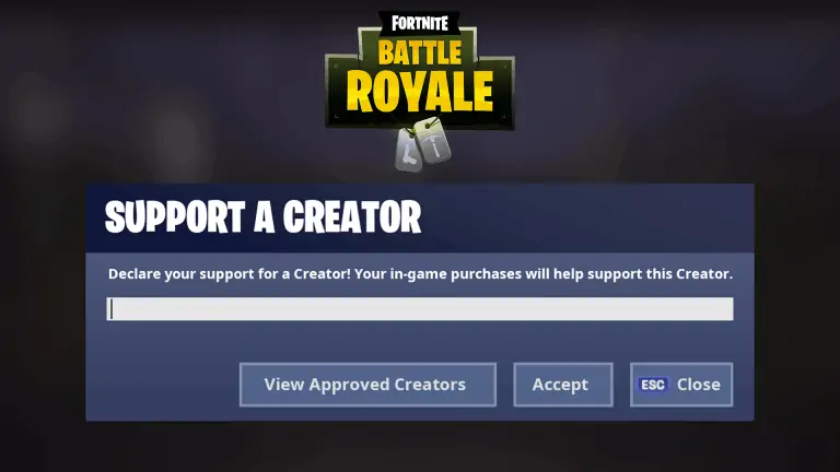 Read more about the article Fortnite How To Support A Creator
