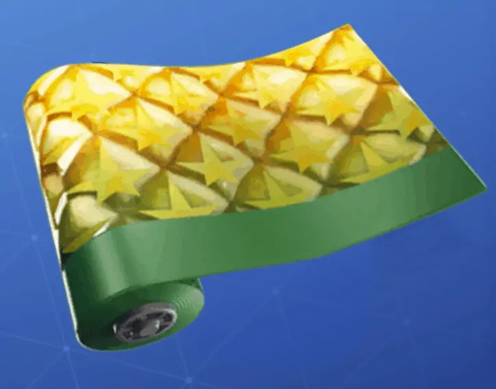 Pineapple weapon wrap Fortnite season 8