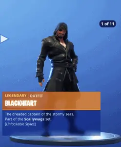 Tier 1 Blackheart skin