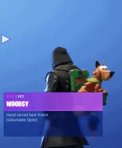Tier 19 Woodsy back bling