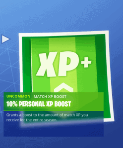 Tier 33 10% personal XP boost