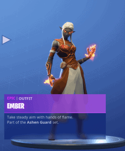 Tier 71 Ember skin