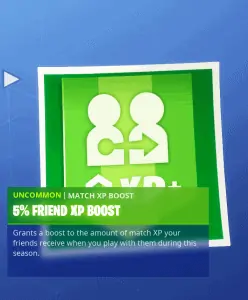 Tier 9 5% friend XP boost