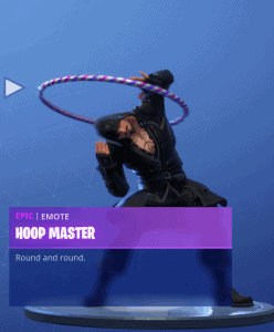 Tier 95 Hoop Master emote
