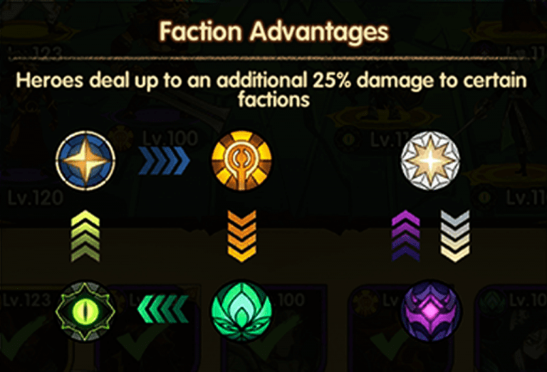 AFK Arena - Faction Advantages Guide - Gamer Empire