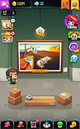 Art Inc mobile game gameplay screenshot
