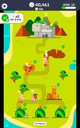 Idle Civilization mobile game gameplay screenshot