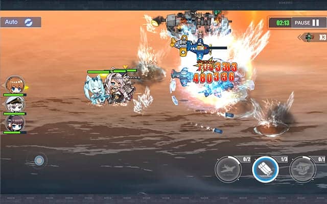 Azur Lane mobile game gameplay screenshot