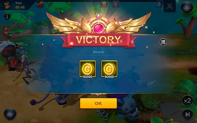 Idle War coins reward screenshot