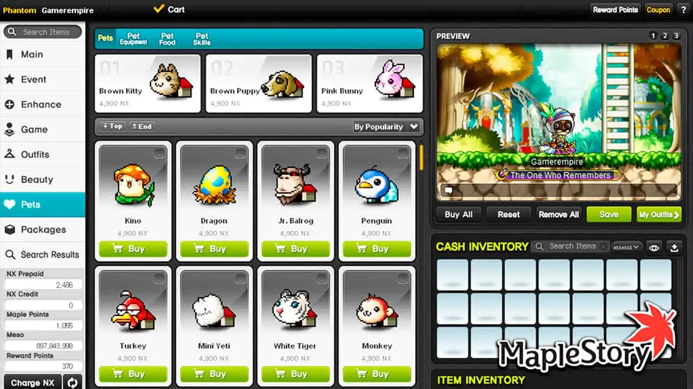 You are currently viewing Maplestory – Are Cash Items Permanent?