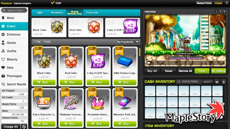 Read more about the article Maplestory – How To Use Reward Points