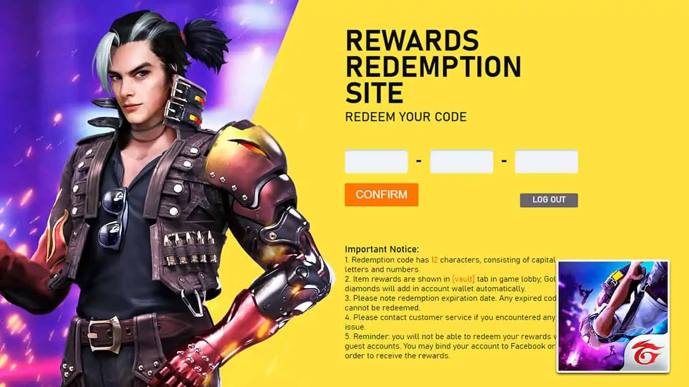 You are currently viewing Garena Free Fire – Codes List (September 2022) & How To Redeem Codes