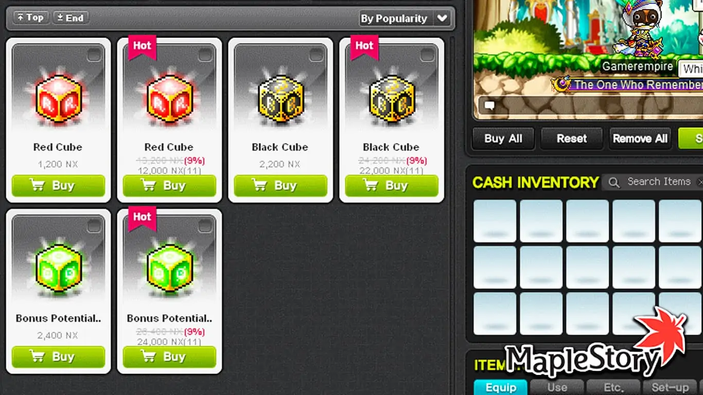You are currently viewing Maplestory – Miracle Cubes Tier Up Rates