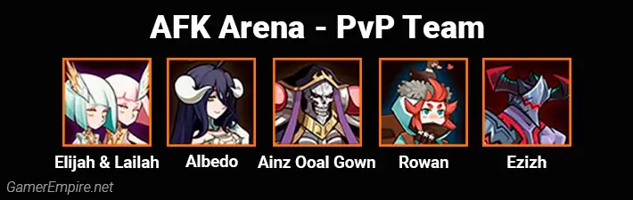 AFK Arena Best Team For PvP Ainz Comp