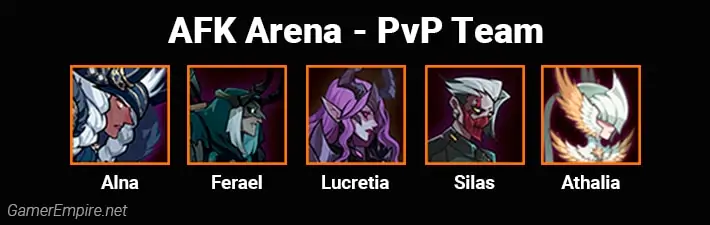 AFK Arena Best Team For PvP Athalia and Alna Comp
