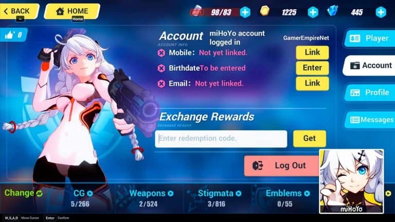 Read more about the article Honkai Impact 3 – Exchange Codes List (September 2022) & How To Redeem Codes