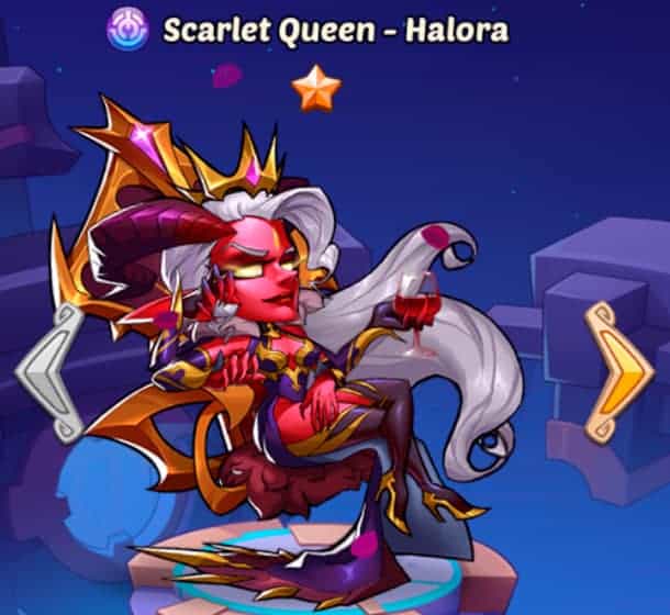 Idle Heroes Scarlet Queen - Halora