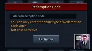 Read more about the article The Grand Mafia – Redemption Codes List (September 2022) & How To Redeem Codes