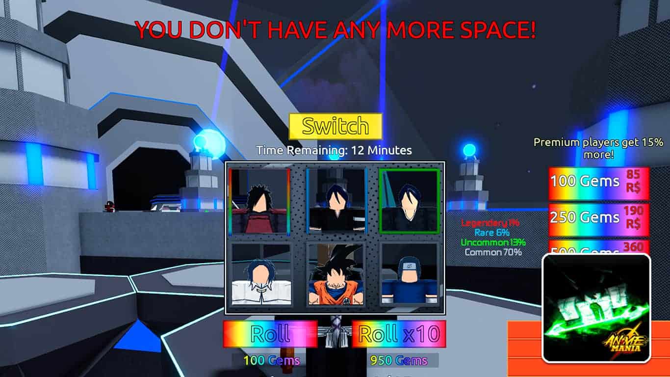 Read more about the article Anime Mania (Roblox) – How To Get More Character Space
