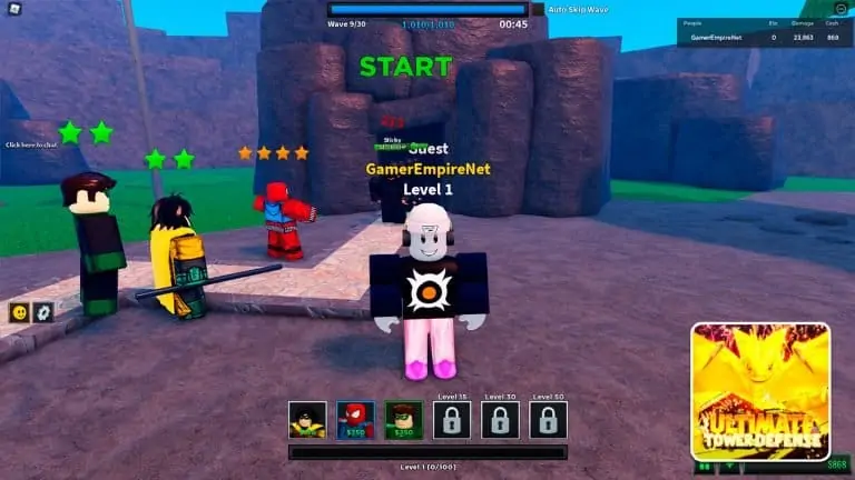 Read more about the article Ultimate Tower Defense Simulator (Roblox) – Codes List (September 2023) & How To Redeem Codes