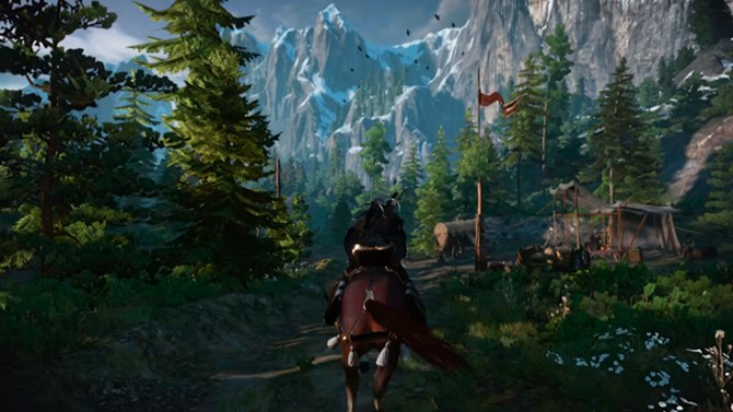 The Witcher 3 Wild Hunt Nintendo Switch Gameplay Screenshot
