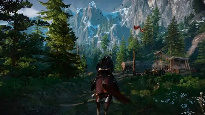 The Witcher 3 Wild Hunt Nintendo Switch Gameplay Screenshot