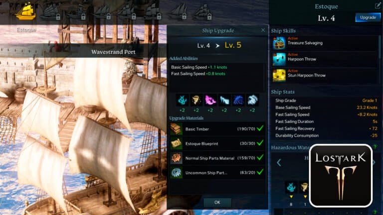 Read more about the article Lost Ark – How to Get Ship Parts Materials for Upgrading