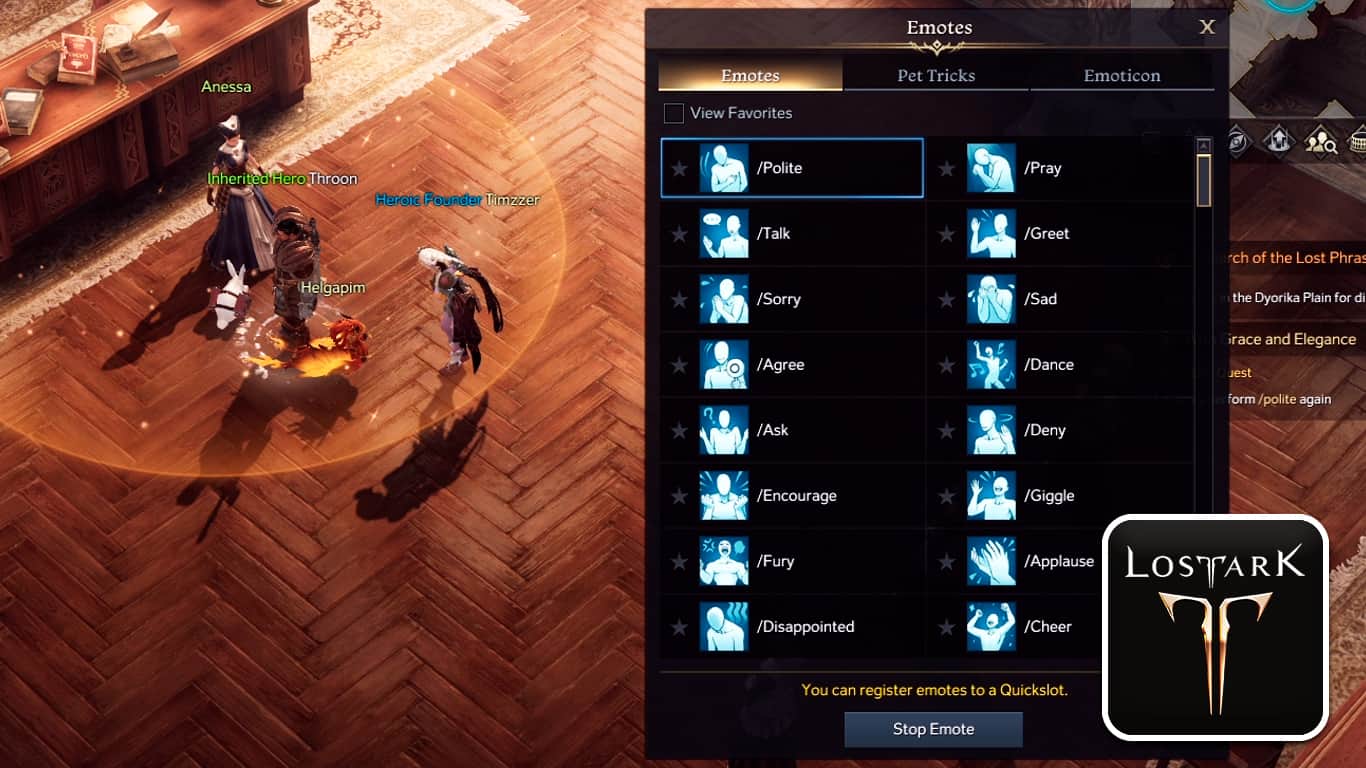 You are currently viewing Lost Ark – How to Get & Learn the Polite Emote