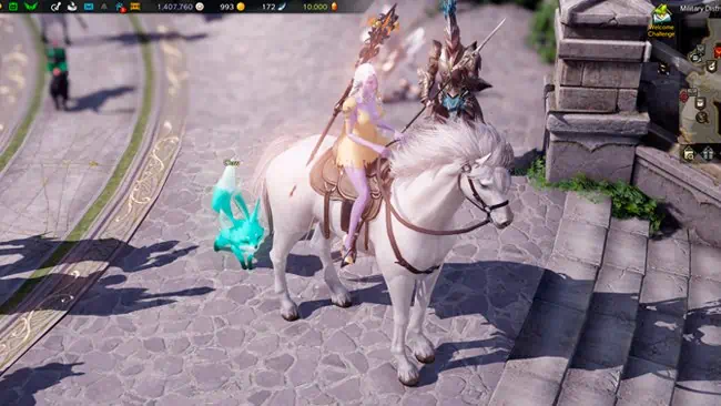 Lost Ark first mount Yudia White Horse
