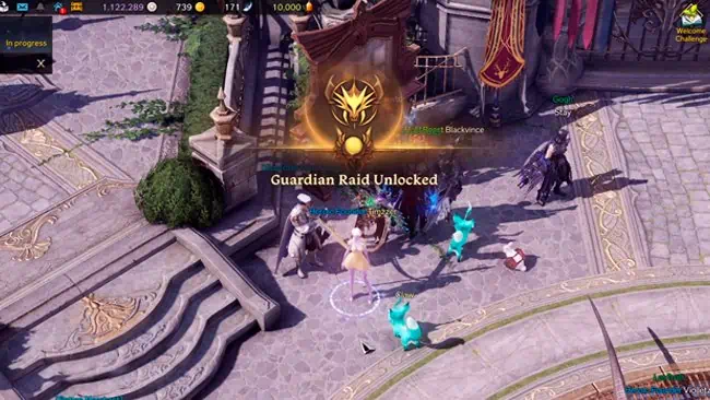 Lost Ark unlocking Guardian Raids