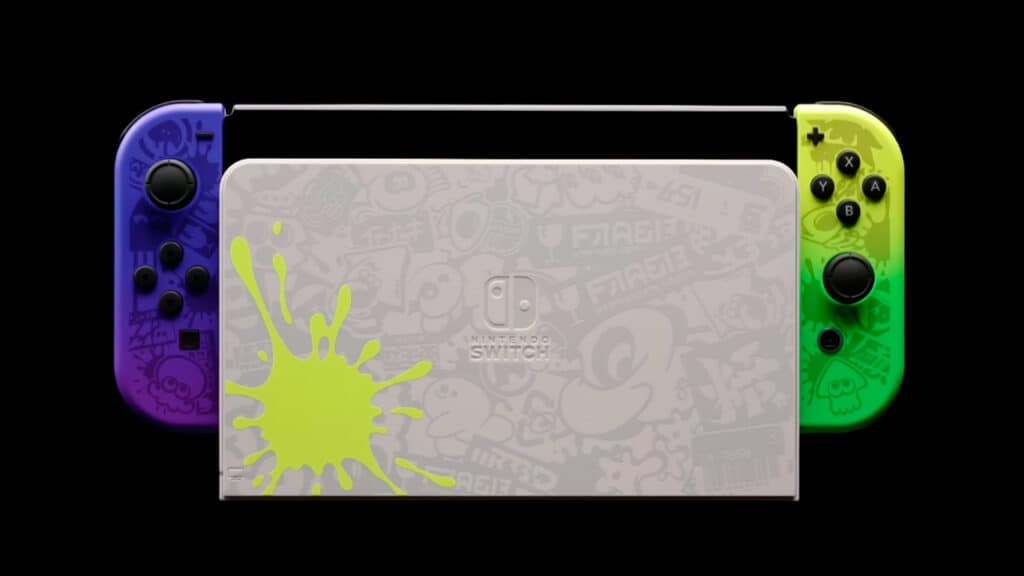 New Splatoon 3 Nintendo Switch OLED Model Announced - Gamer Empire