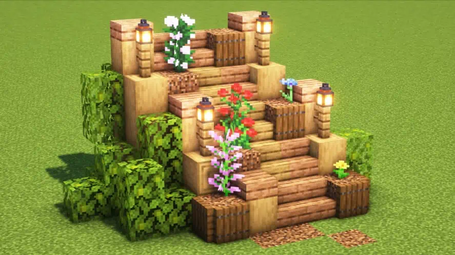 Cottage Staircase Minecraft l Modlust