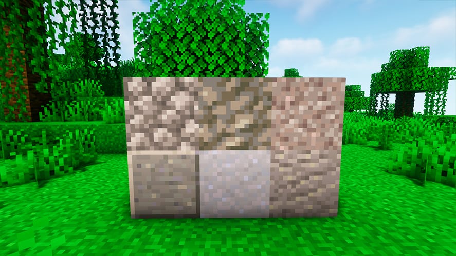 Minecraft Clay used for decoration