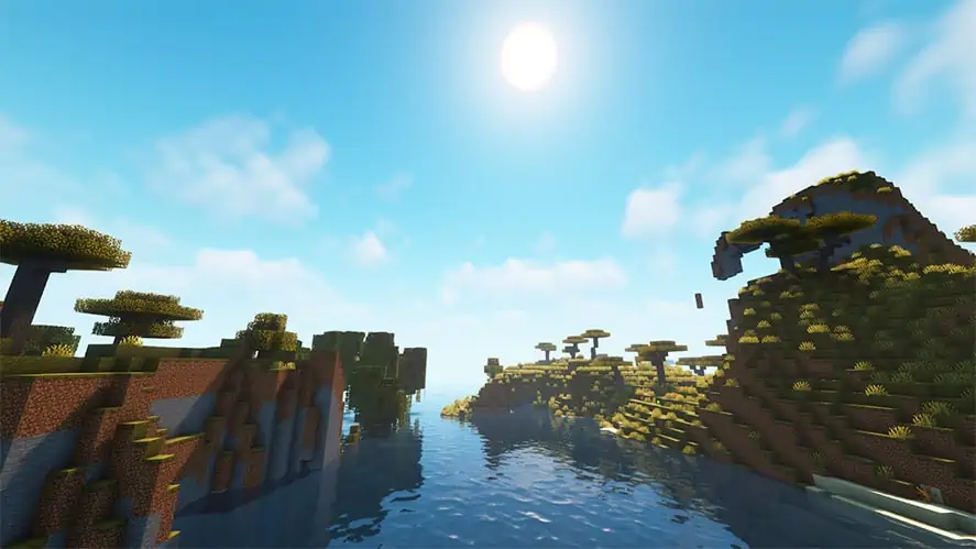 Minecraft Day Screenshot