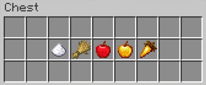 Minecraft food you can feed horses