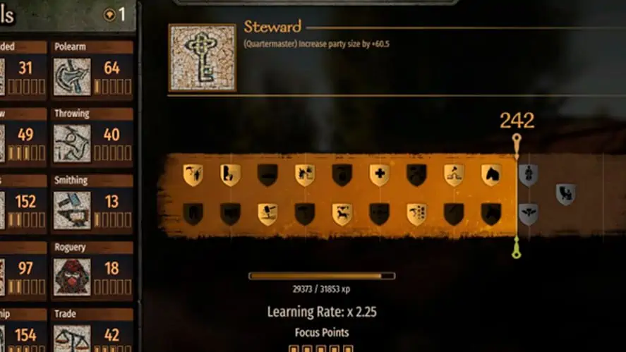 Mount and Blade 2 Bannerlord Quartermaster
