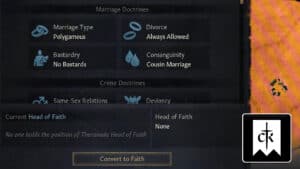 Read more about the article Crusader Kings 3 – How to Change Your Character Religion