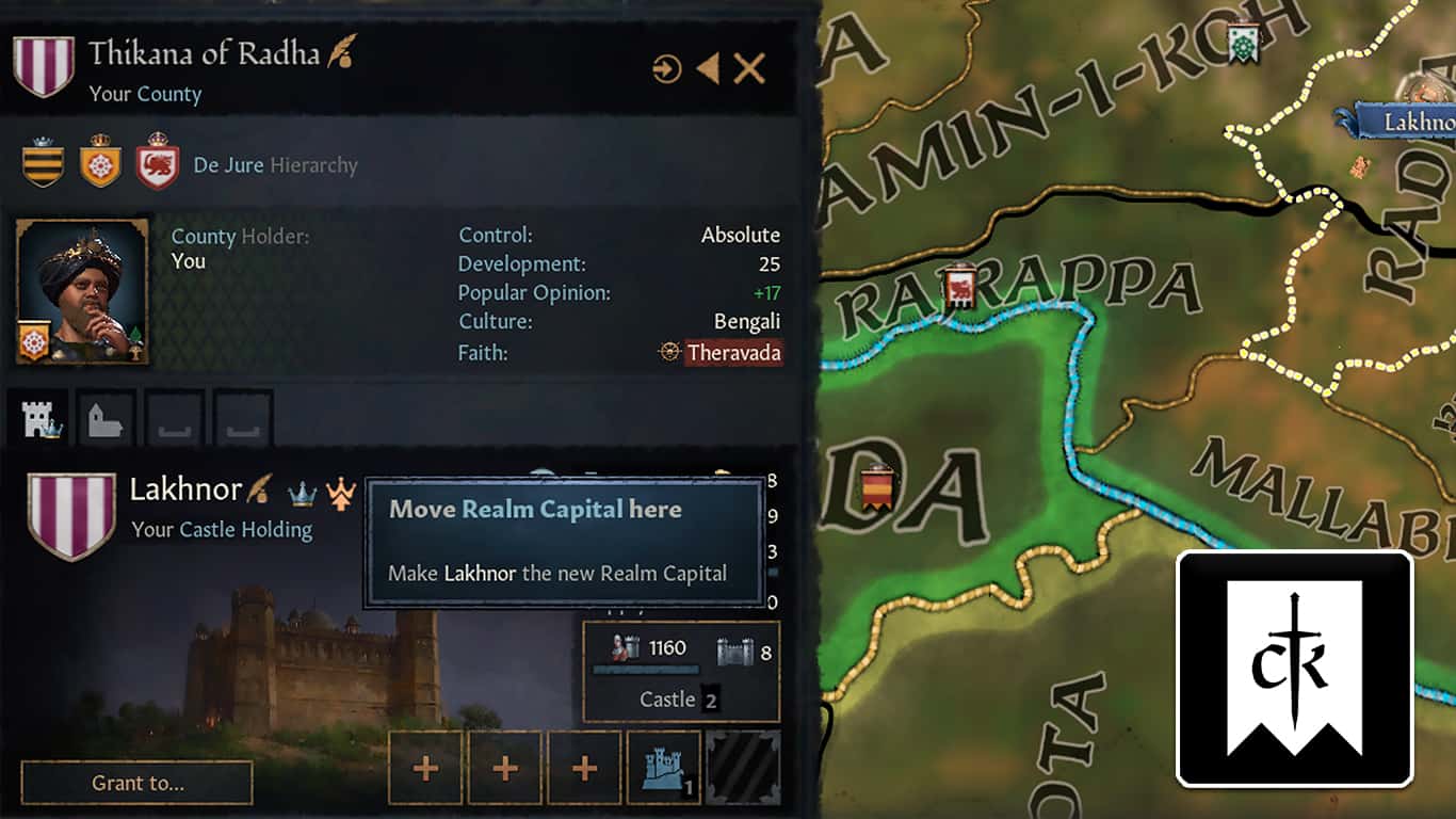 You are currently viewing Crusader Kings 3 – How to Move Capital