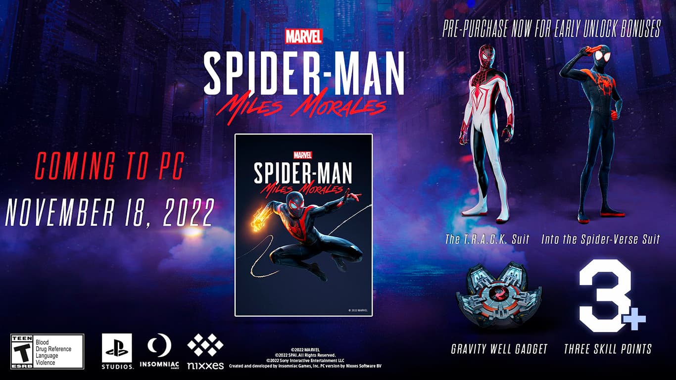 You are currently viewing Marvel’s Spider-Man: Miles Morales Is Coming to PC on November 18