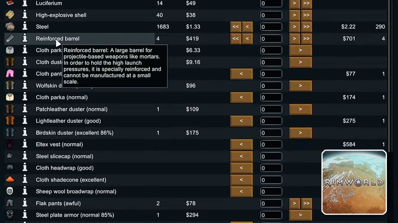 You are currently viewing RimWorld – Where to Get a Reinforced Barrel