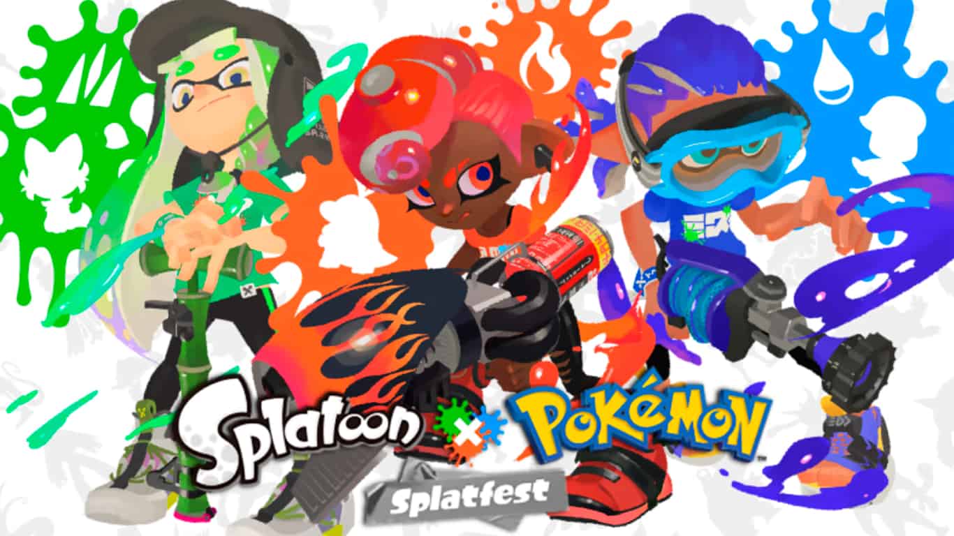 You are currently viewing Splatoon x Pokémon Collaboration Splatfest Announced
