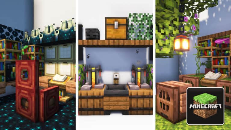 Read more about the article 6 Aesthetic Minecraft Desk Design Ideas