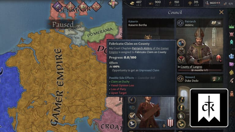 Read more about the article Crusader Kings 3 – How to Fabricate a Claim