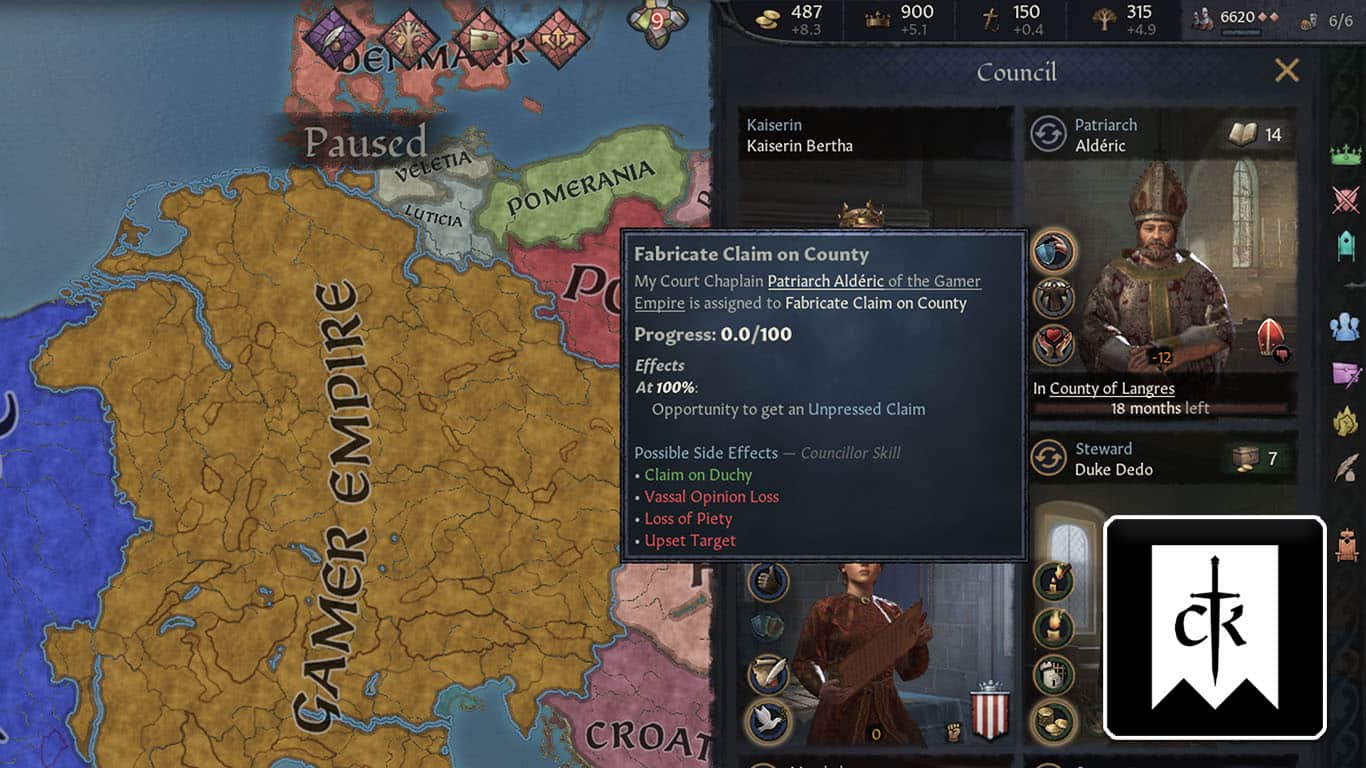You are currently viewing Crusader Kings 3 – How to Fabricate a Claim