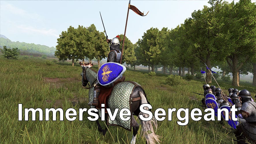 Mount and Blade 2 Bannerlord Best Mods Immersive Sergeant