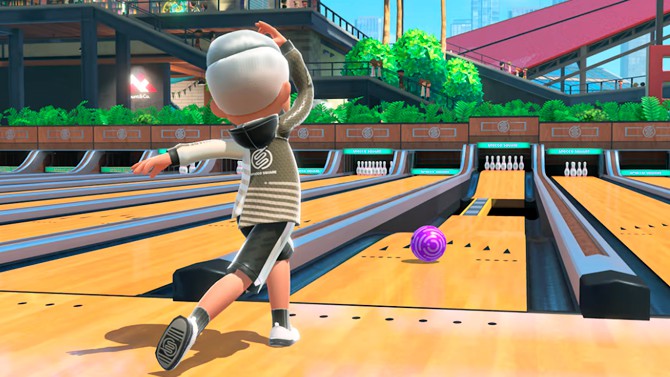 Nintendo Switch Sports Bowling Nintendo Switch Gameplay