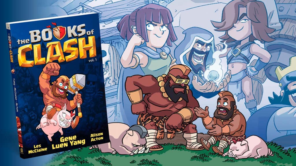 Supercell Announces the Books of Clash, a Graphic Novel Series