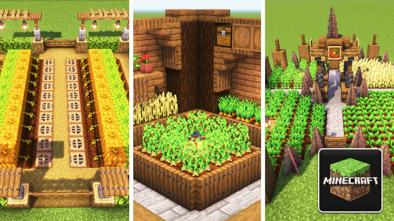 ขณะนี้คุณกำลังดูแนวคิดการออกแบบฟาร์ม Minecraft ที่ยอดเยี่ยม 8 แนวคิด