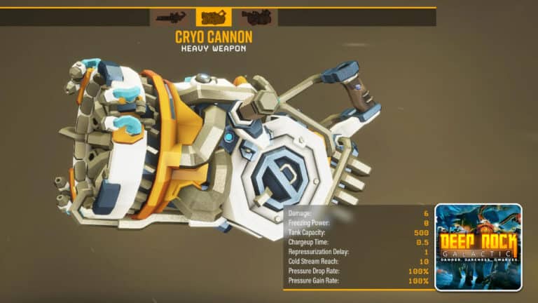 Read more about the article Deep Rock Galactic – How to Unlock Cryo Cannon