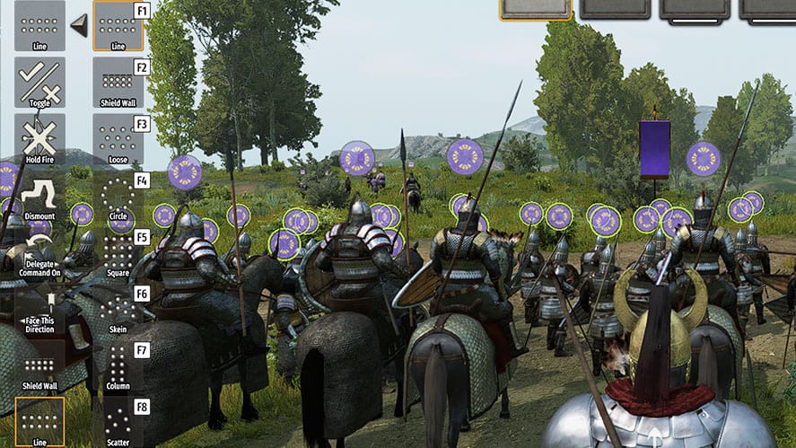 Mount and Blade 2 Bannerlord Battle Formations Commands